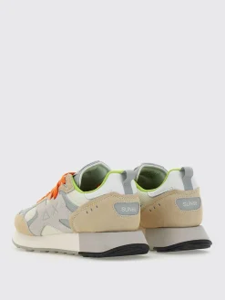 Sneakers Jaki Outdoor SUN68 in camoscio e mesh