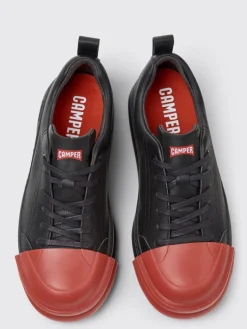 Sneakers Junction Runner Camper in pelle