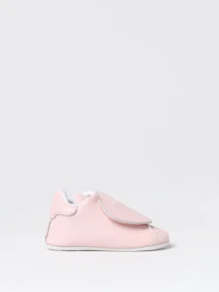 Sneakers Kenzo Kids in pelle e spugna di cotone