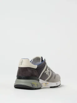 Sneakers Lander Premiata in camoscio e nylon