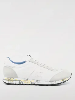 Sneakers Lucyd Premiata in pelle e gomma traforata