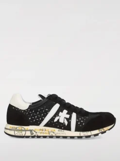 Sneakers Lucyd Premiata in pelle e gomma traforata