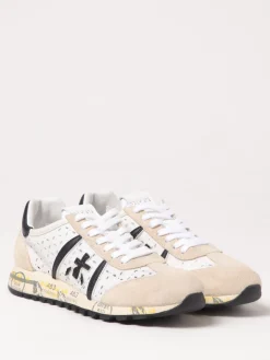 Sneakers Lucyd Premiata in pelle e gomma traforata