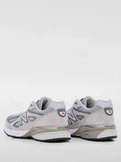 Sneakers Made in USA 990v4 New Balance in camoscio e mesh