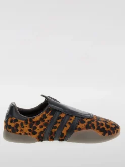 Sneakers Mei Taekwondo Adidas Originals in pelle e cavallino animalier