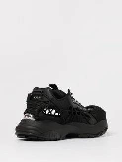 Sneakers Mercury M_VS_01 Versace in mesh e nylon intrecciato