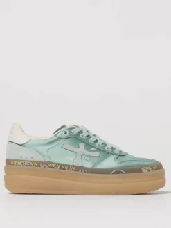 Sneakers Micol Premiata in raso e pelle