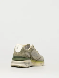 Sneakers Moerun Premiata in camoscio e mesh