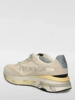 Sneakers Moerun Premiata in camoscio e mesh