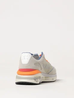 Sneakers Moerun Premiata in camoscio e mesh