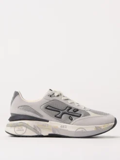 Sneakers Moerun Premiata in camoscio e nylon