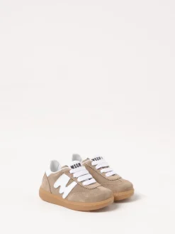 Sneakers MSGM Kids in camoscio