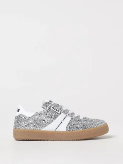 Sneakers MSGM Kids in pelle glitter