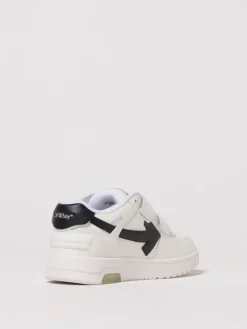 Sneakers Out Of Office Off-White Kids in pelle e mesh