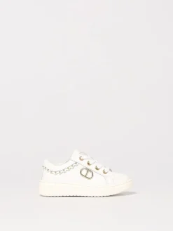 Sneakers Oval T Twinset in pelle