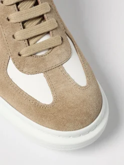 Sneakers Oversize Rétro McQueen in pelle