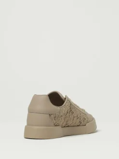 Sneakers Portofino Dolce & Gabbana in pelle e pizzo