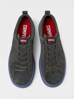 Sneakers Runner Camper in camoscio