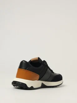 Sneakers Running Mid Tod's in pelle e mesh