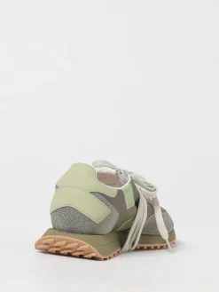 Sneakers Rush Ghoud in pelle e tessuto glitter