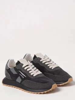 Sneakers Rush Ghoud in pelle e nylon con glitter