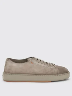 Sneakers Santoni in camoscio