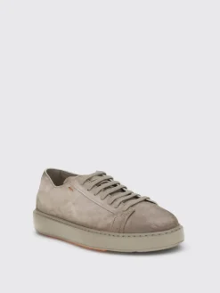 Sneakers Santoni in camoscio