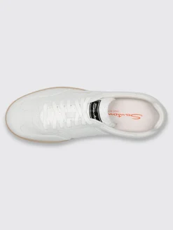 Sneakers Santoni in pelle a grana