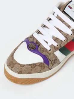 Sneakers Screener Gucci in tessuto GG Supreme