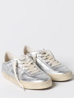 Sneakers Soul Star Golden Goose in nappa laminata effetto used