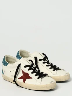 Sneakers Soulstar Golden Goose in pelle used con glitter