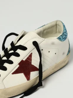 Sneakers Soulstar Golden Goose in pelle used con glitter