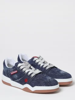 Sneakers Spiker Dsquared2 in denim di cotone used