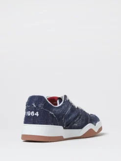 Sneakers Spiker Dsquared2 in denim di cotone used
