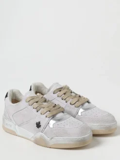 Sneakers Spiker Dsquared2 in camoscio used