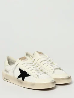 Sneakers Stardan Golden Goose in mesh e pelle