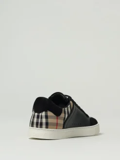 Sneakers Stevie Burberry in pelle e canvas check