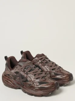 Sneakers Storm Runner Represent in mesh e pelle sintetica effetto used