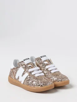 Sneakers stringata glitter MSGM Kids