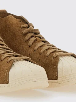 Sneakers Superstar Adidas Originals by Wales Bonner in camoscio