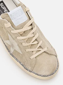 Sneakers Super-Star Golden Goose in camoscio used