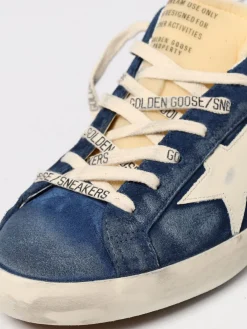 Sneakers Super-Star Golden Goose in camoscio used