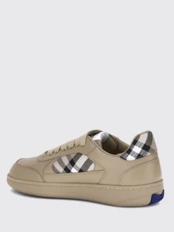 Sneakers Terrace Check Burberry in pelle