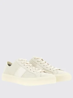 Sneakers Tom Ford in camoscio