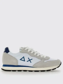 Sneakers Tom Solid SUN68 in camoscio e mesh