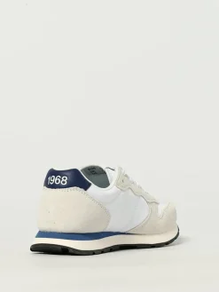 Sneakers Tom SUN68 in camoscio e nylon