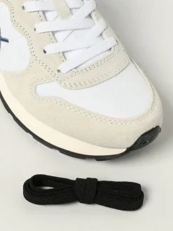 Sneakers Tom SUN68 in camoscio e nylon