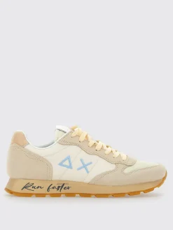 Sneakers Tom Vintage SUN68 in camoscio e mesh