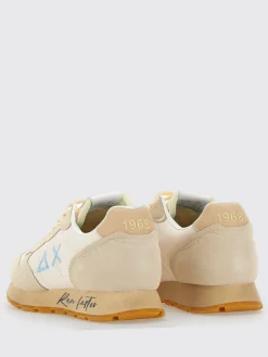 Sneakers Tom Vintage SUN68 in camoscio e mesh