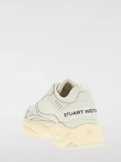 Sneakers Trainer Stuart Weitzman in pelle e mesh